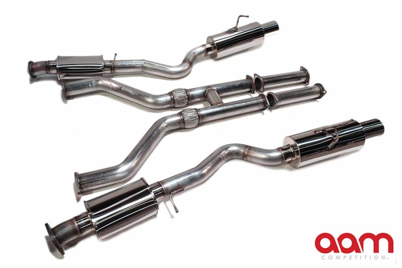 AAM Competition G37 3" True Dual Exhaust System