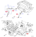 AAM Competition 370Z & G37 Silicone Heater Hose Kit