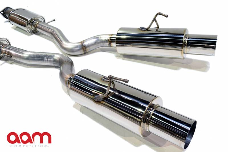 AAM Competition G37 3" True Dual Exhaust System