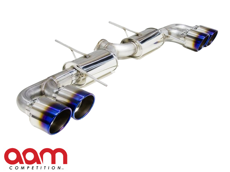 AAM Competition R35 GT-R 90MM Sport Exhaust Stainless Tips