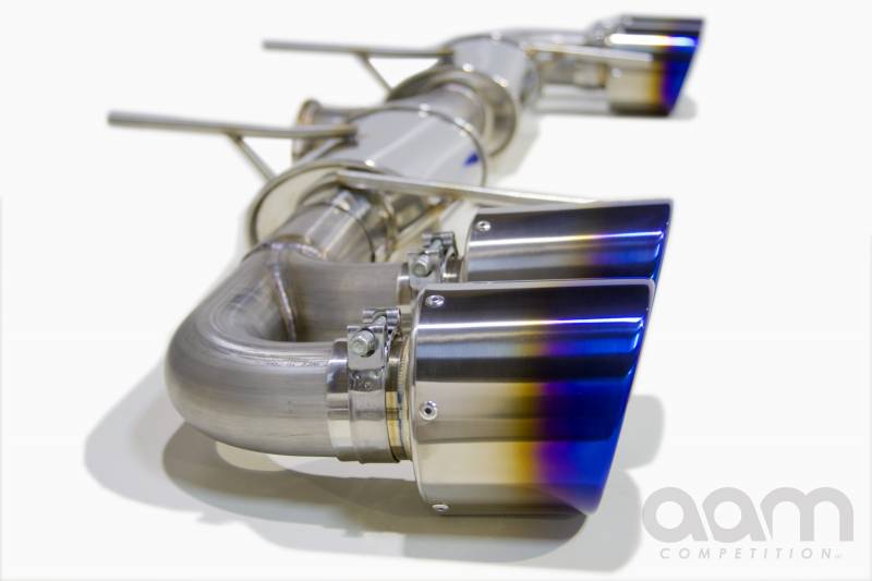 AAM Competition R35 GT-R 90MM Sport Exhaust Stainless Tips