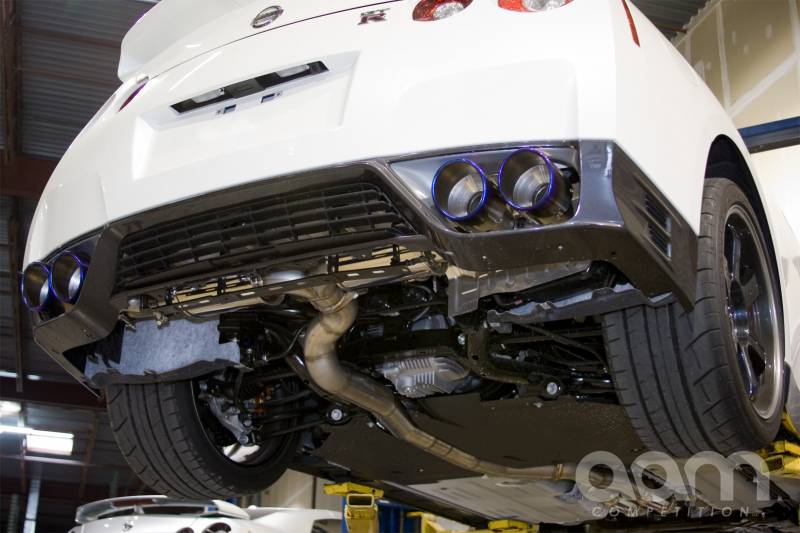 AAM Competition R35 GT-R 90MM Sport Exhaust Stainless Tips