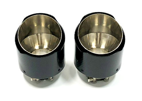 2.5" Inlet 5" Outlet Exhaust Tips