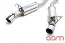 AAM Competition 2.5&quot; True Dual Exhaust System with 2.5&quot; SS Standard Tips