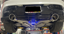 AAM Competition Nissan Z 3.0T 3" True Dual Premium Adjustable Exhaust System Blue LED AMM