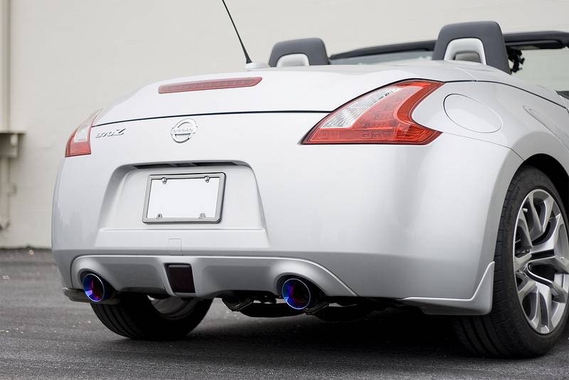 AAM Competition Short Tails for 370z with 4" Titanium Tips 6