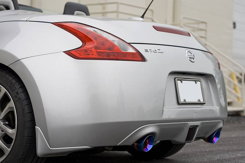 AAM Competition Short Tails for 370z with 4" Titanium Tips 8