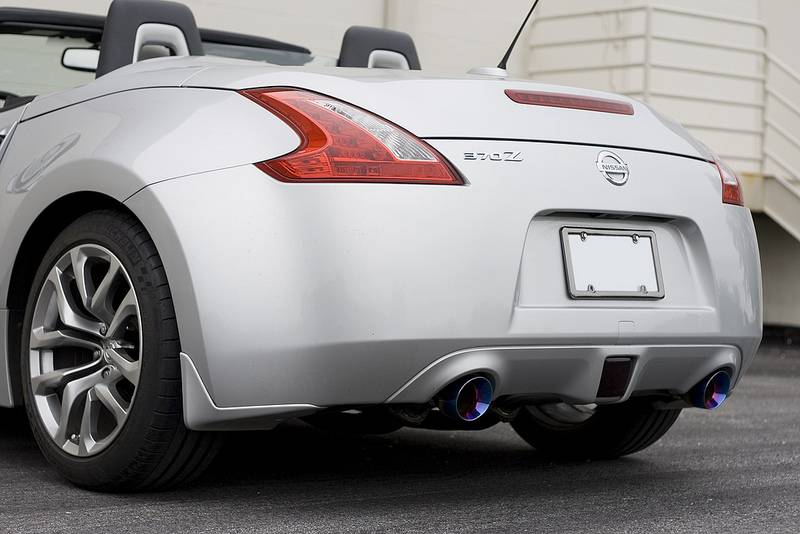 AAM Competition Short Tails for 370z with 4" Titanium Tips 9