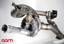 AAM Competition R35 GT-R GT1200-EFR Turbocharger System Upgrade 
*1000-1100+awhp Capable Turbochargers w/ V Band Turbine Housing
*Stainless Cast Manifolds
*Stainless V Band Downpipes (Off Road Use Only)
*Twin Water Cooled, V Band External W/Gs
*Pre-Assembled and Fully Terminated Oil Lines
*Pre-Assembled and Fully Terminated Water Lines & New Distribution Block