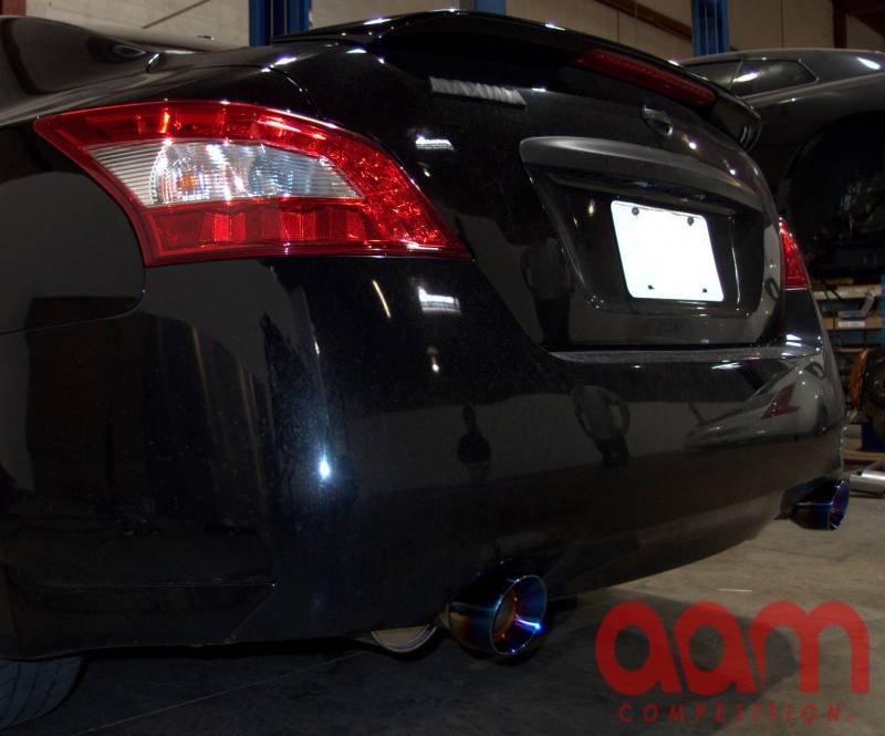 AAM Competition S-Line 7th Gen Maxima Catback Exhaust W/ 5" Polished Tips