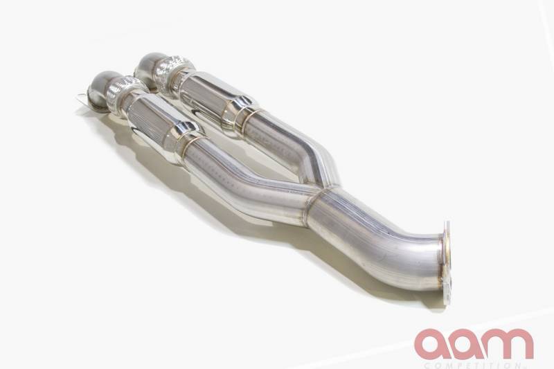 AAM Competition R35 GT-R Resonated 3-->3.5" Mid-pipe