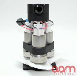 AAM Competition R35 GT-R Triple Fuel Pump System
*AAMC Triple Fuel Pump Assembly*AAMC Billet Fuel Rails *-10AN Feed Fuel Lines *-8AN Return Fuel Lines *Triple 400lph fuel pumps *Pro-Series 1:1 Fuel Pressure Regulator *Patent Pending