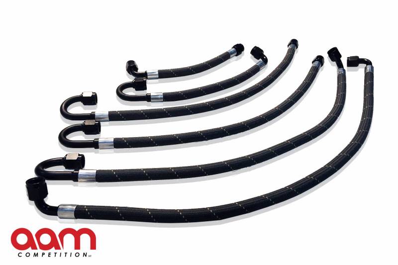 AAM Competition 370Z Fuel Return System Basic and Fuel Rails Line Kit