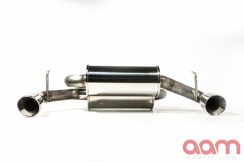 AAM Competition 370Z Rear Exhaust  Axle Back System w/ Stainless Tips