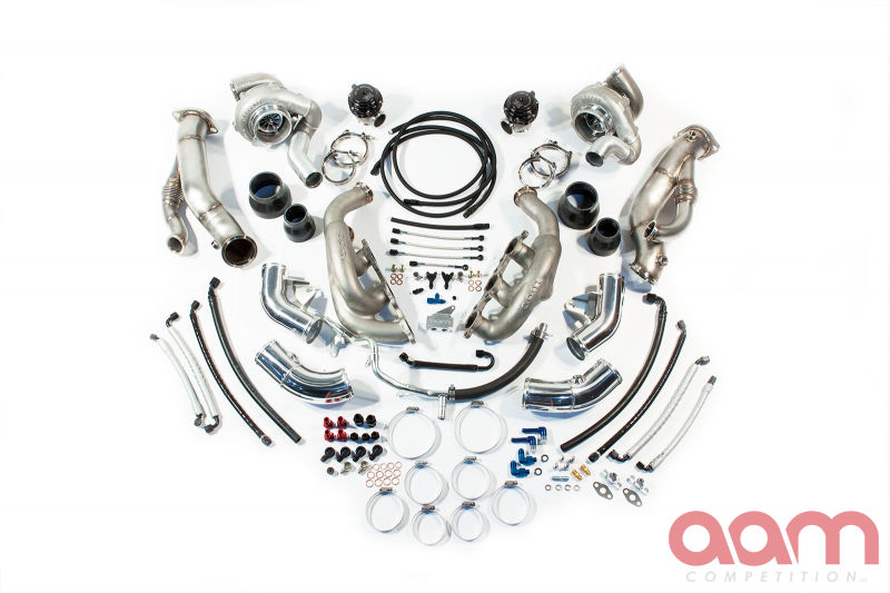 AAM Competition R35 GT-R GT1200-R Turbocharger System - Gen II Garrett GTX 6