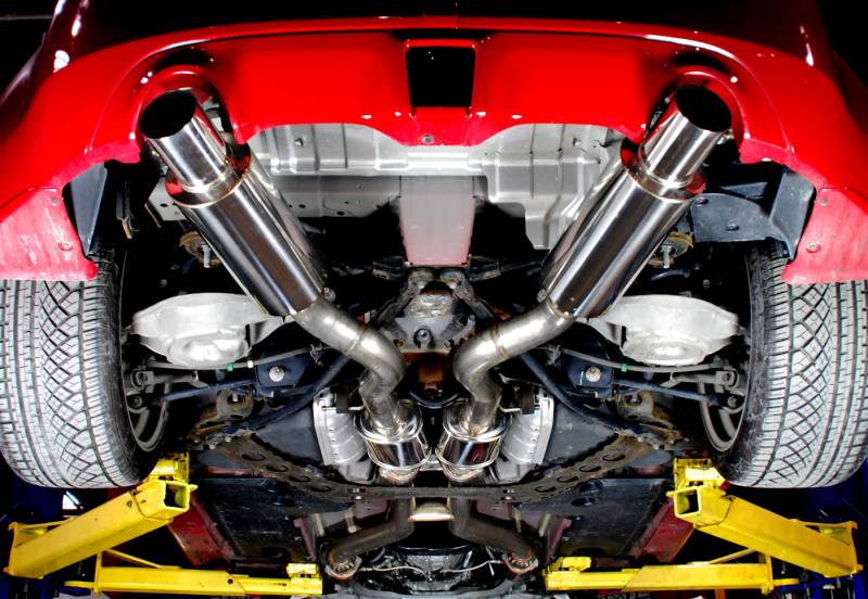AAM Competition 370Z 3" True Dual Exhaust System 8