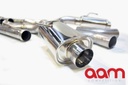 AAM Competition 3" True Dual System Q50 W/ 5" Polished Tips 1