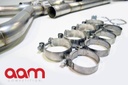 AAM Competition 3" True Dual System Q50 W/ 5" Polished Tips 2