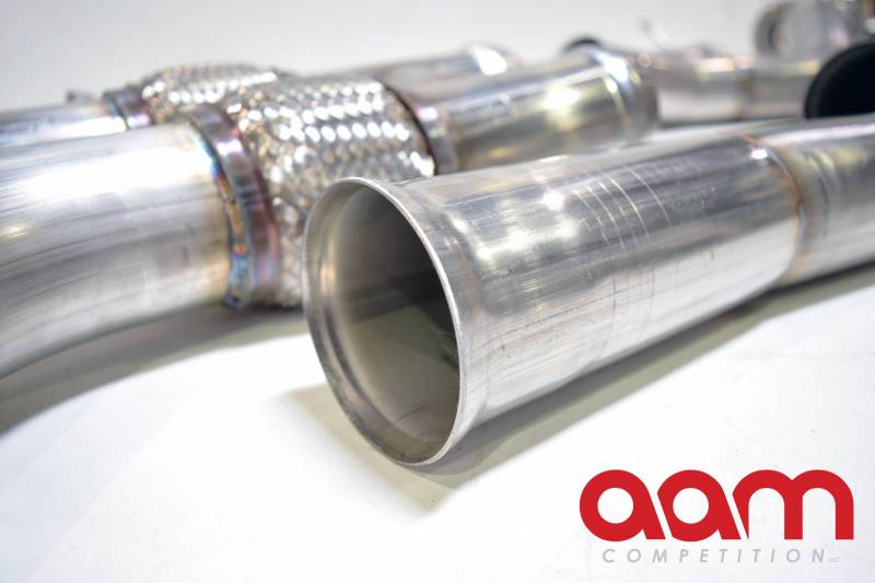 AAM Competition 3" True Dual System Q50 5 W/ 5" Polished Tips 5