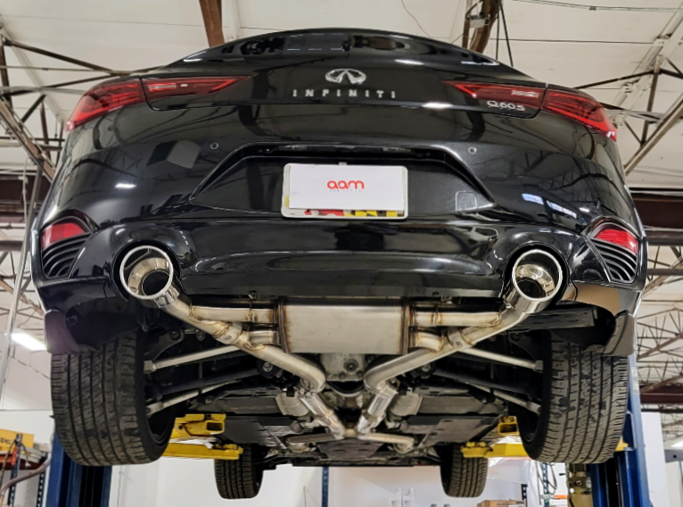 AAM Competition Q50 & Q60 3.0t 3" True Dual Premium Adjustable Exhaust System