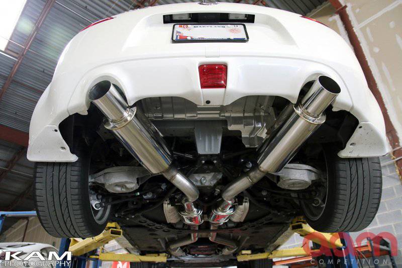 AAM Competition 370Z 3" True Dual Exhaust System W/ Titanium Tip 8