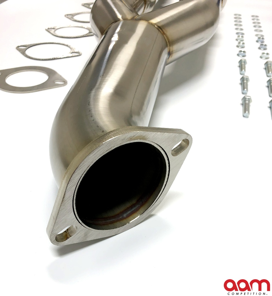 AAM Competition R35 GT-R Resonated High Flow Catted Midpipe