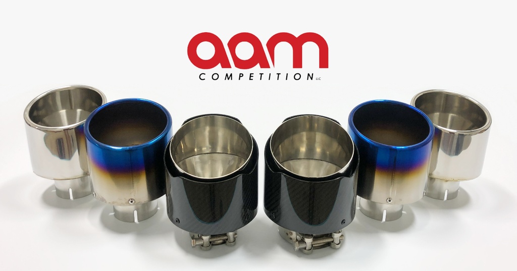 AAM Competition Q50/Q60 3.0T Resonated Short Tail Exhaust System
