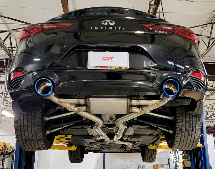 AAM Competition Q50 & Q60 3.0t 3" True Dual Premium Adjustable Exhaust System