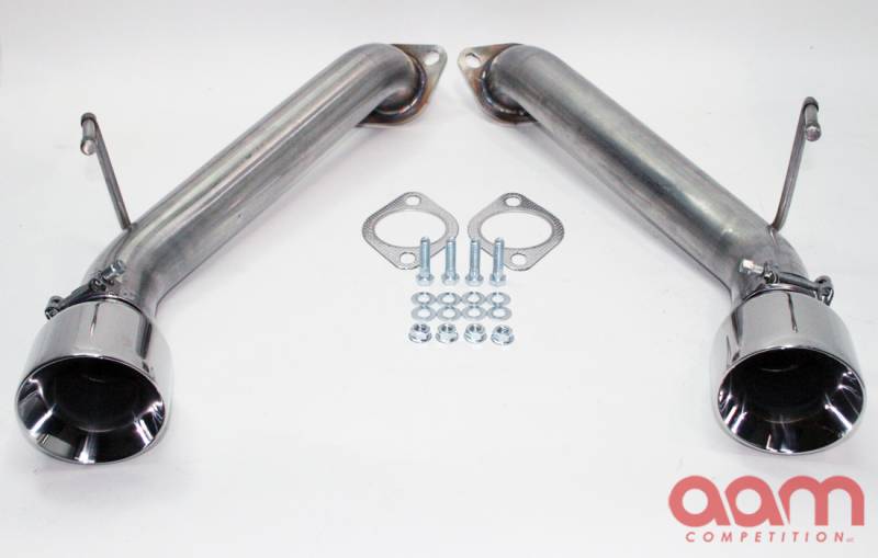 AAM Competition 370Z Short Tail Exhaust w/ Your Choice of 4" Tips