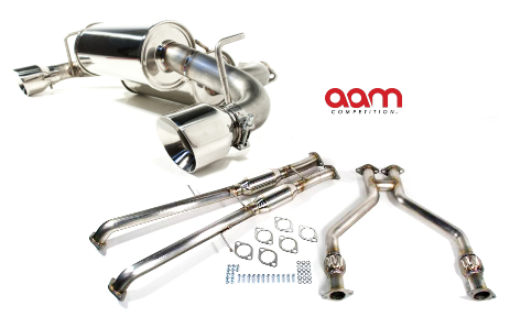 AAM Competition Axle Back Exhaust System and S-Line Midpipe