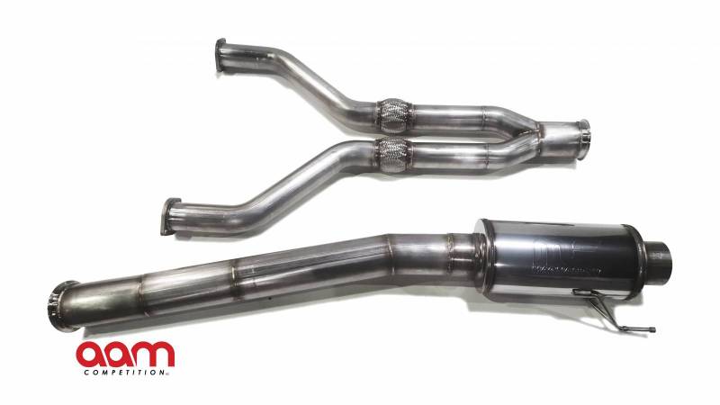 AAM Competition 370Z True 4" Single Exit Exhaust System