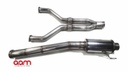 AAM Competition 370Z 4" Single Exit Exhaust System