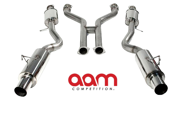 AAM Competition 370Z/G37 3" True Dual Exhaust System