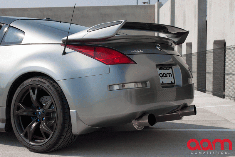 AAM Competition 3" True Dual Exhaust System 350Z