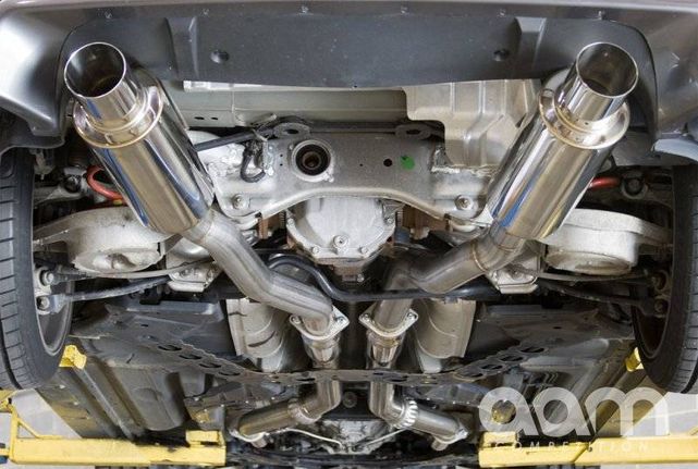 AAM Competition G35 3" True Dual Exhaust System