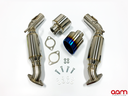 AAM Competition Nissan Z 3.0T Resonated Short Tail Exhaust System