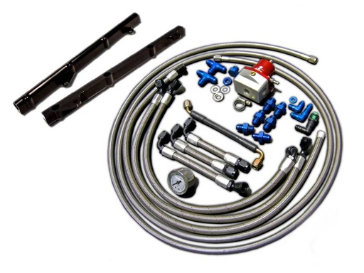 [AAM35FS-FRSBFR-G35] AAM Competition G35 Fuel Return System with Billet Fuel Rails