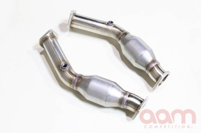 [AAMC35E-MFMC25] AAM Competition 2.5&quot; High Flow Cats (350Z / G35)