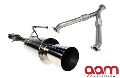 [AAMC37E-MFS3Y] AAM Competition  3&quot; Single Exhaust and Y-Pipe