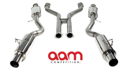 [AAMC37E-TD3] AAM Competition 370Z 3" True Dual Exhaust System