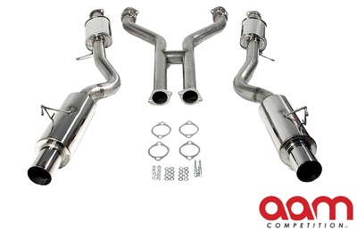 AAM Competition G37 3&quot; True Dual Exhaust System